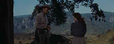 You couldn't sleep
either. Oh, I did for a while. - Garden of Evil