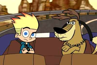 You couldn't watch a cartoon
like normal kids. - Johnny Test
