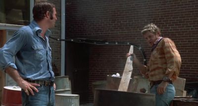 You damn peanut head You don't know your can from second base - White Lightning