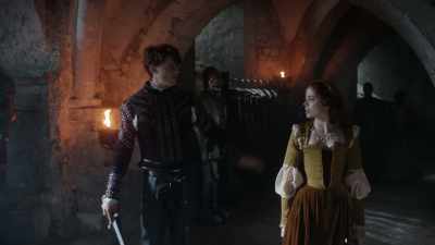 You dare swordplay
with the Tudor heir? - The Spanish Princess