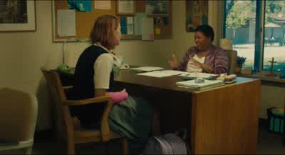 You definitely couldn't get in. - Lady Bird