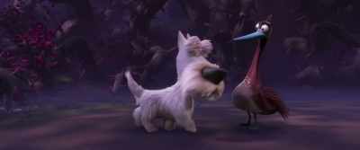 You definitely said,
"Next stop, the Great Mist." - 200% Wolf