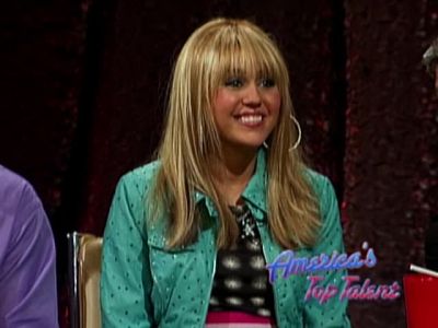 You did great. - Hannah Montana
