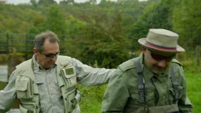 You did... Mind the rod, mind the line,
mind everything. - Mortimer & Whitehouse: Gone Fishing