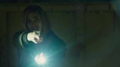- You did that.
- And you told us
exactly where to find her. - Fahrenheit 451