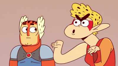 You did what?
Don't you remember
what happened - ThunderCats Roar