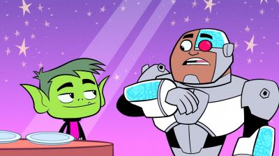 You didn't even
use your teeth. - Teen Titans Go!
