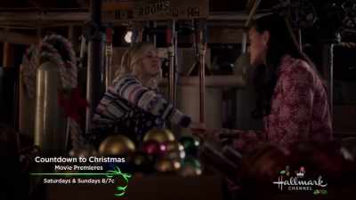 You didn't have to come down
here and keep me company. - Christmas at Holly Lodge