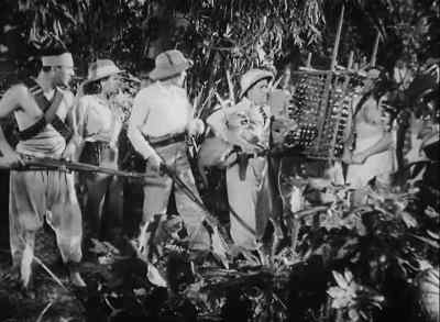 You didn't have to do that, Carl.
We have nets. - Tarzan and the Huntress
