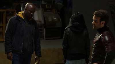 - You didn't have to kill him.
- Eh, it was him or the kid. - Marvel's The Defenders