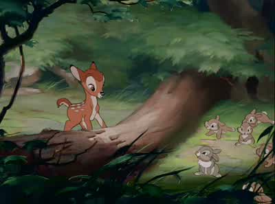 You didn't hop far enough. - Bambi