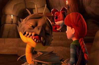 You didn't know it would spill.
But now I'm stuck here. Forever! - Dragons: Rescue Riders