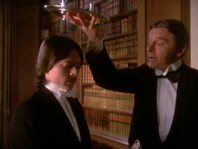 You didn't upset the
young lady, your Lordship? - Keep It Up Downstairs