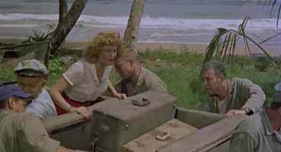- You didn't win the war this way.
- You heard her! - Miss Sadie Thompson