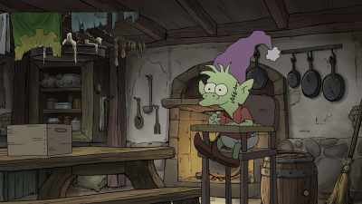 You do? Aw, that's so nice...
What the hell? - Disenchantment