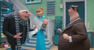You do do that.
I mean, you know-- - Despicable Me 4