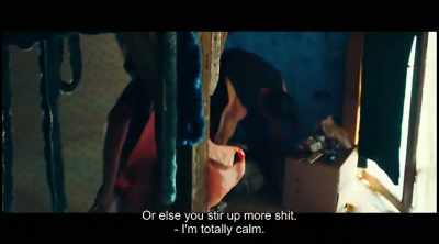 You do then additional shit.
- I am quite calm. - Tiger Girl