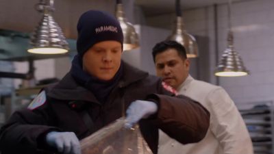 - You do this to yourself?
- Slicing bacon. - Chicago Fire