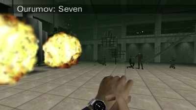 You were doing puzzles, - FPS: First Person Shooter