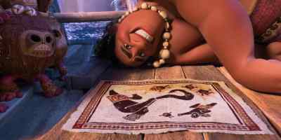 You dolt. They're asking
if you drew it, - Moana 2
