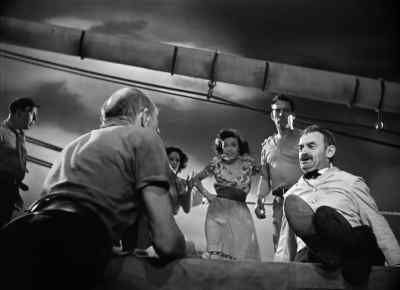 You done that on purpose, you hairy ape. - The Long Voyage Home