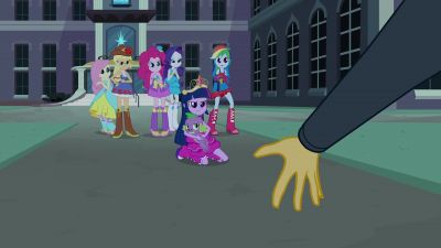 You don't belong here - My Little Pony: Equestria Girls