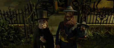 You don't get many women back here do you Charles - The Pirates! Band of Misfits