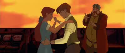 No Anya you don't lead Let him - Anastasia