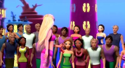 You don't need Eris
to spin Merillia. Look! - Barbie in a Mermaid Tale