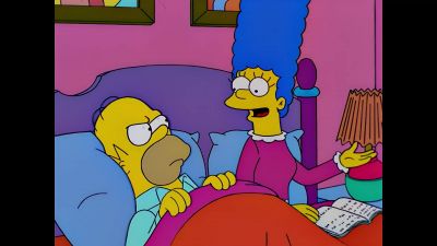 You don't need friends to be happy - The Simpsons