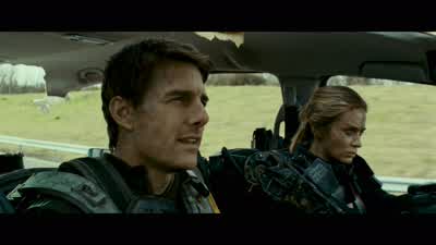 You don't talk much. - Edge of Tomorrow