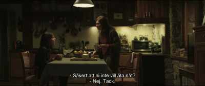 - You don't want anything to eat?
- No. Thanks. - The Invisible Guest