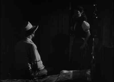 You don't want to sit and talk a spell first? - Along Came Jones