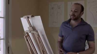 You draw when you can, - Another Yeti a Love Story: Life on the Streets
