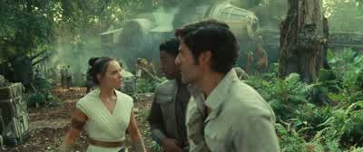 You dropped a tree on himYou blew both sub alternators - Star Wars: Episode IX   The Rise of Skywalker