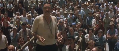 You drunken clown - The Secret of Santa Vittoria