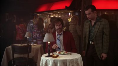 You eat that for the way you talk about my city - Anchorman: The Legend of Ron Burgundy