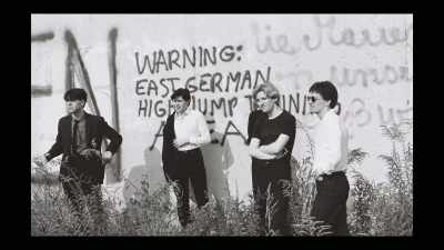 You end up by the Berlin Wall, - Simple Minds: Everything is Possible