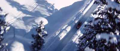 You enjoy the skiing
or the bobsleigh perhaps? - On Her Majesty's Secret Service
