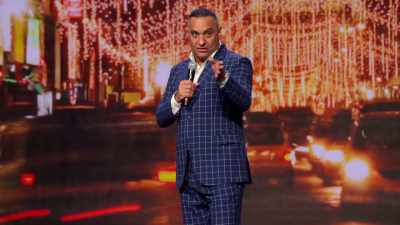 You ever get a nipple this big,
you need to check the check, - Russell Peters: Deported