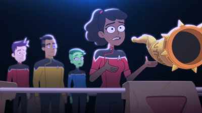 You expect me to believe
a Starfleet officer - Star Trek: Lower Decks