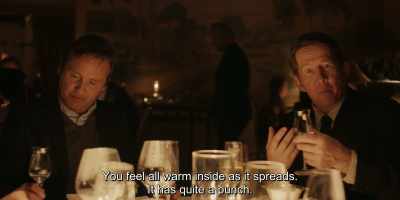 You feel all warm inside as it spreads.
It has quite a punch. - Another Round