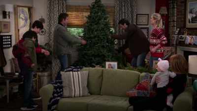 You fellas really felled a good one.
[chuckles] - Merry Happy Whatever