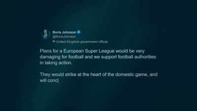 You felt probably
by about seven in the evening, - Super Greed: The Fight for Football