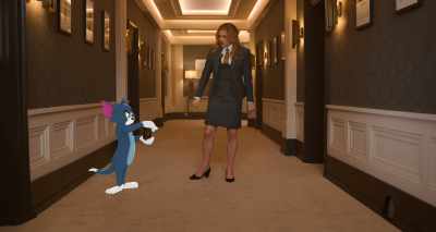 你想出一个解决方案
You figure out a solution - Tom & Jerry