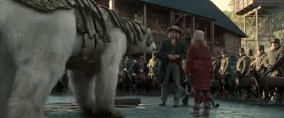 You figuring on joining this turkey shootYes I have a contract with the child - The Golden Compass
