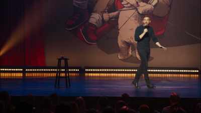 You finish your drink,
pinch it off, - Andrew Santino: Home Field Advantage