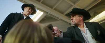 You follow the western trail around down through some - Butch Cassidy and the Wild Bunch