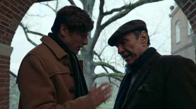 -You forged it, didn't you?
-No. I… I… - Things Heard &amp; Seen