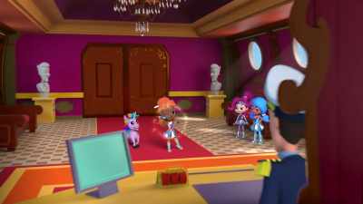 ♪ You found a map
It's time for a trip ♪ - Rainbow Rangers